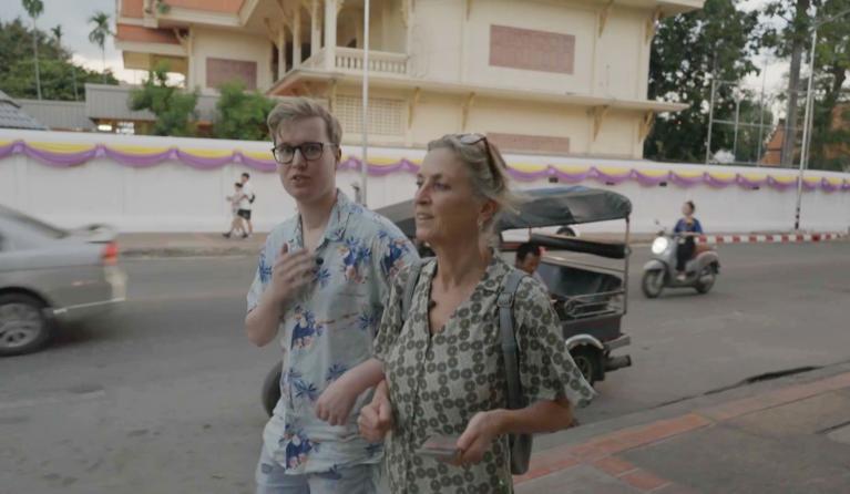 David Mol met zijn moeder Karin