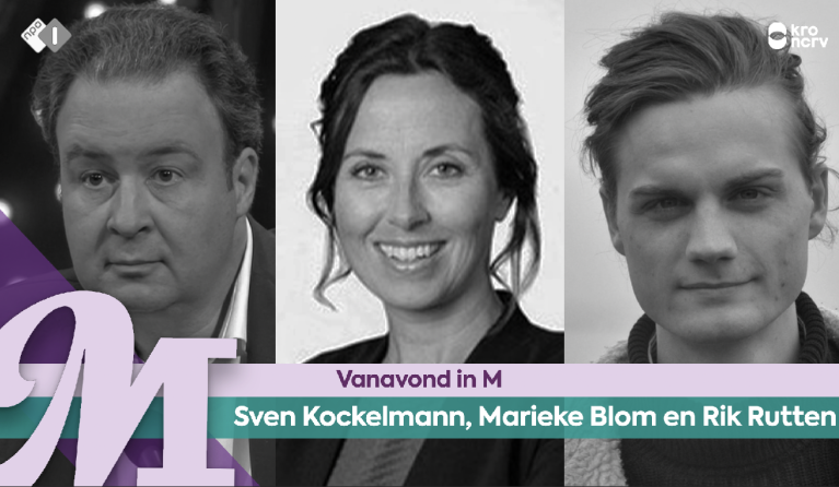 Sven Kockelmann, Marieke Blom en Rik Rutten