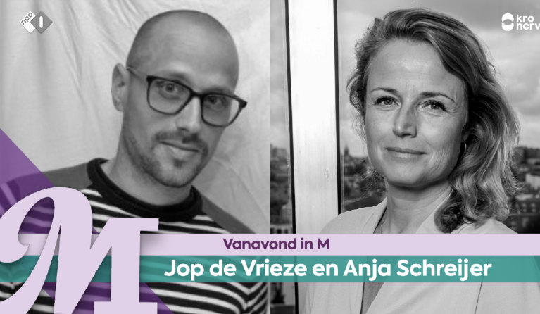 Jop de Vrieze en Anja Schreijer 