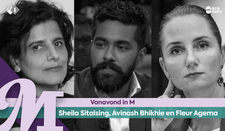 Sheila Sitalsing, Avinash Bhikhie en Fleur Agema