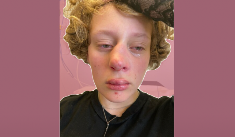 Frédérique (14) mishandeld omdat ze niet reageert op de vraag of ze een jongen of meisje is