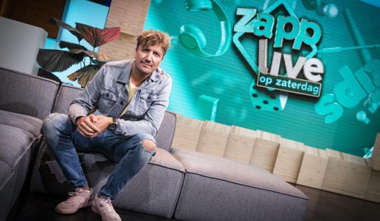 Klaas in studio Zapplive