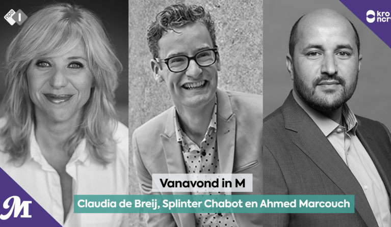 Claudia de Breij, Splinter Chabot en Ahmed Marcouch