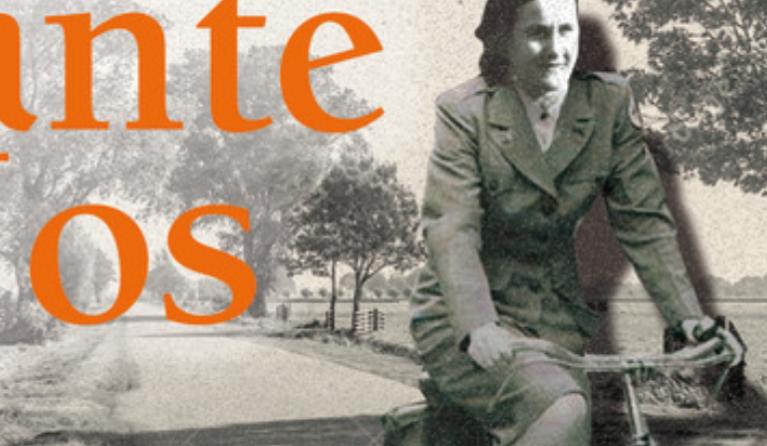 Tante Jos op de fiets