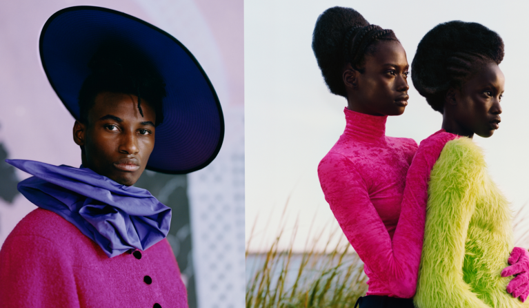 Untitled (Two Girls Embrace), 2018; Untitled (Two Girls Embrace), 2018