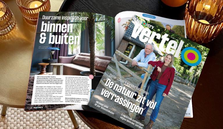 Tafeltje met magazines