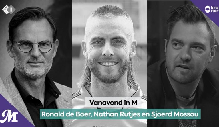 Ronald de Boer, Nathan Rutjes en Sjoerd Mossou