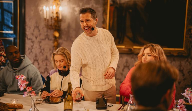 William Spaaij tijdens The Passion 2024 KRO-NCRV