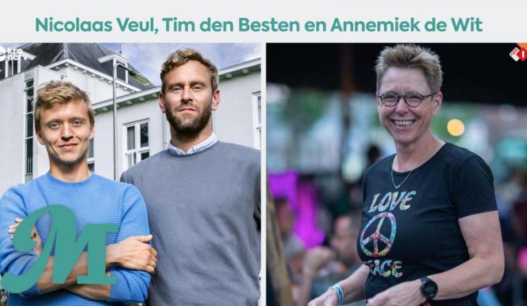 Nicolaas Veul, Tim den Besten en Annemiek de Wit over '100 dagen in je hoofd'
