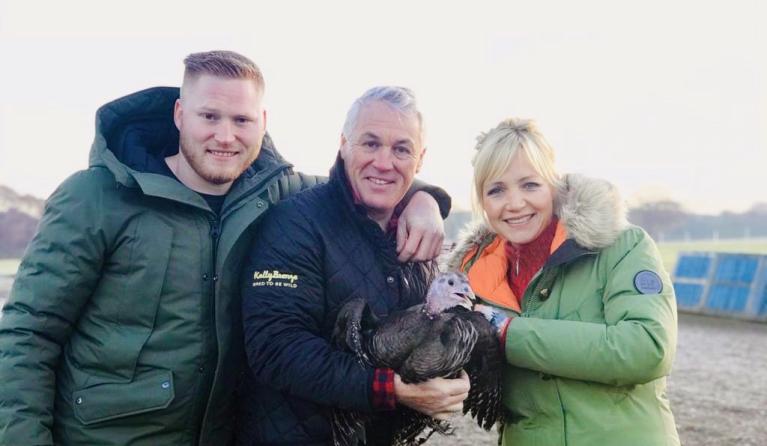 Yvon met Geert en Paul Kelly