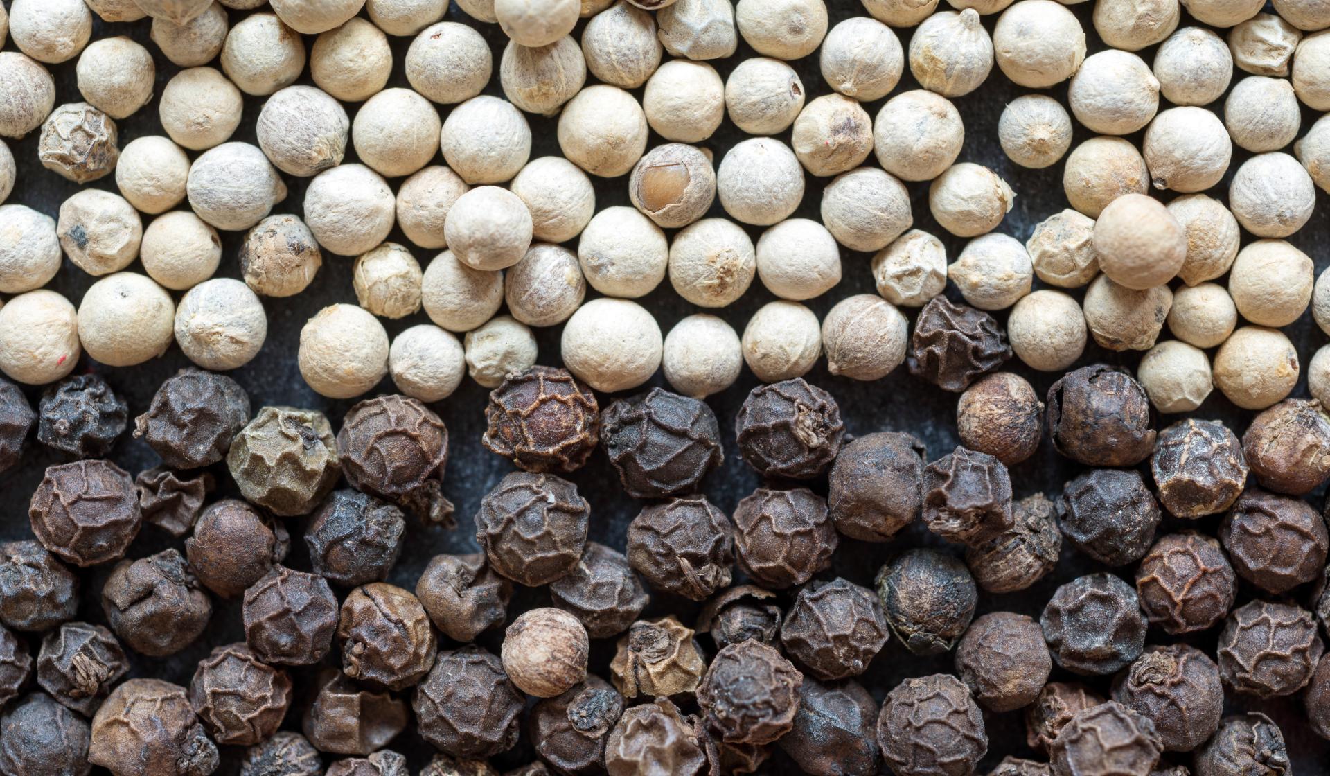 Zwart-op-wit: wat is het verschil tussen zwarte en witte peper? | KRO-NCRV