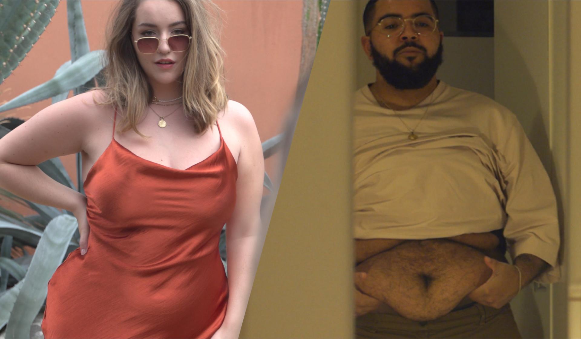 Plus-size model Joann (22) en activist Bappie (30) verzetten zich tegen ...