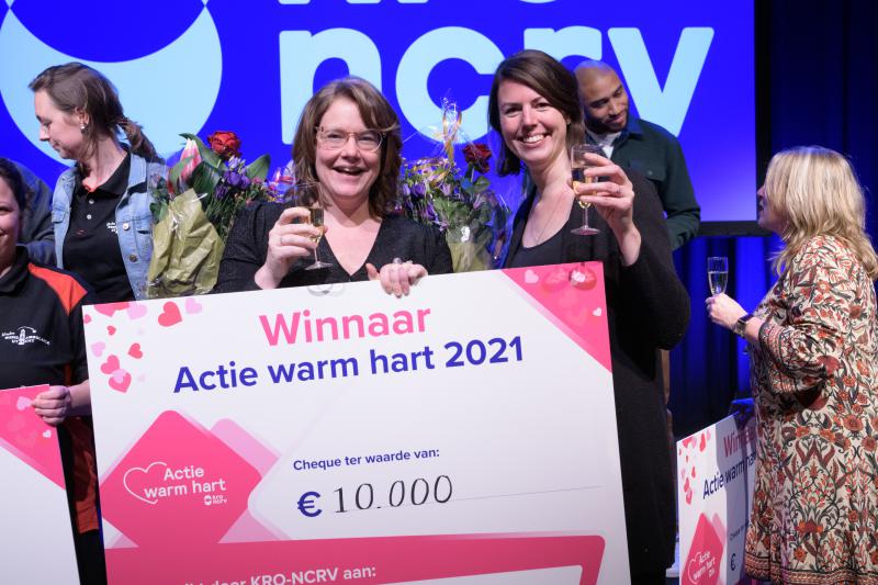 Winnaar actie warm hart 2021