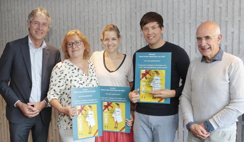 Beste leraar Nederlands - 2018