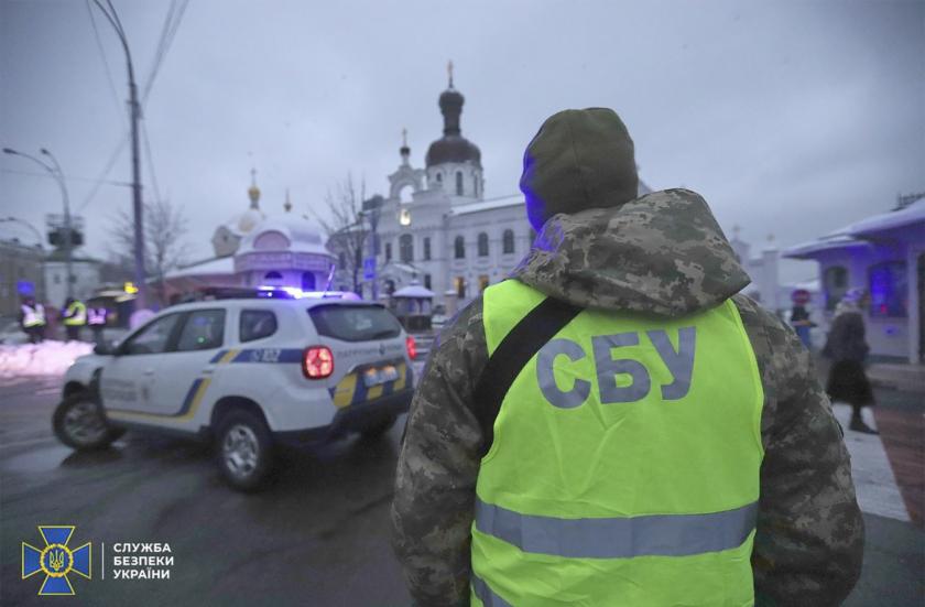 Security Service of Ukraine conduct counterintelligence opertation at Kyiv-Pechersk Lavra monastery Security Service of Ukraine conduct counterintelligence opertation at Kyiv-Pechersk Lavra monastery