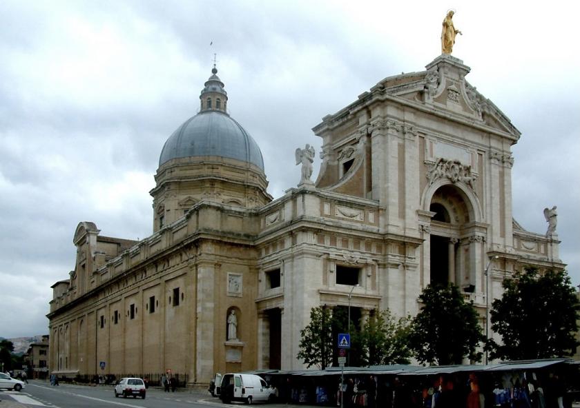 Assisi basiliek Basilica di S. Maria degli Angeli