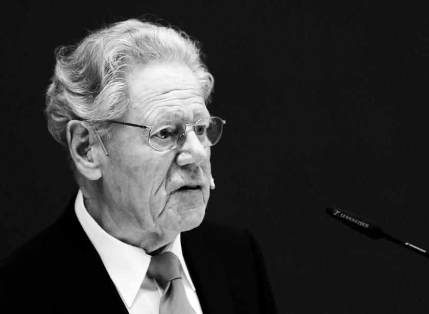 Hans Küng in 2013 (foto: DPA). Hans Küng AFP