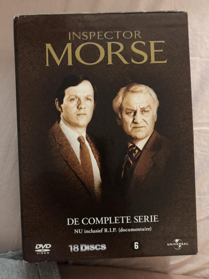 Inspector Morse dvd box Je ziet de complete serie dvd box van Inspector Morse