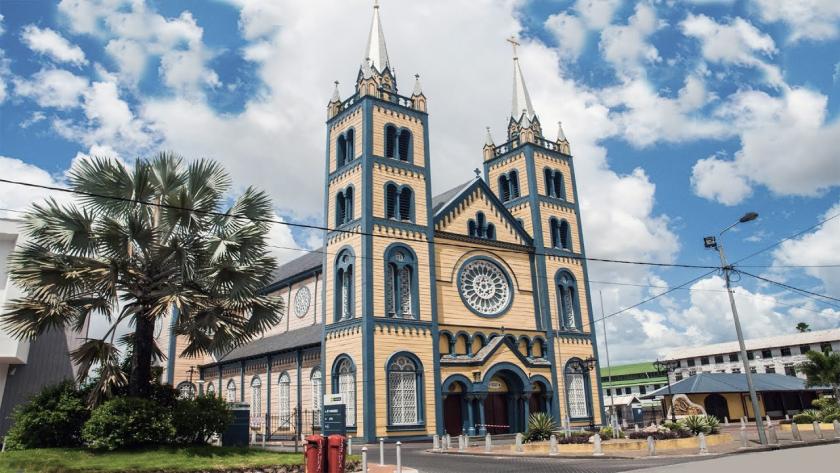 Kathedraal van Paramaribo Suriname