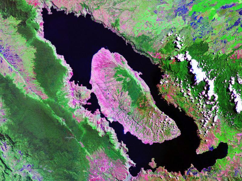 Danau Toba (NASA) Tobameer