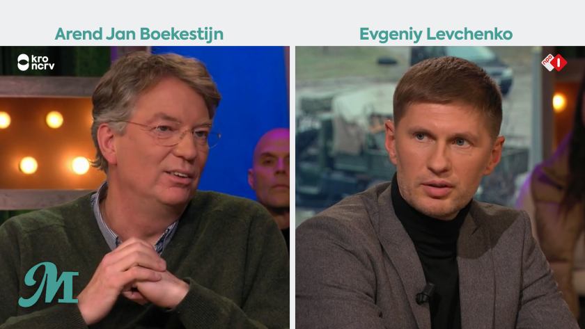 Arend Jan Boekestijn en Evgeniy Levchenko