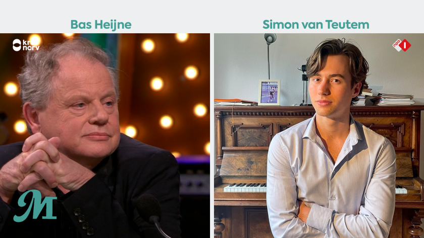 Bas Heijne en Simon van Teutem