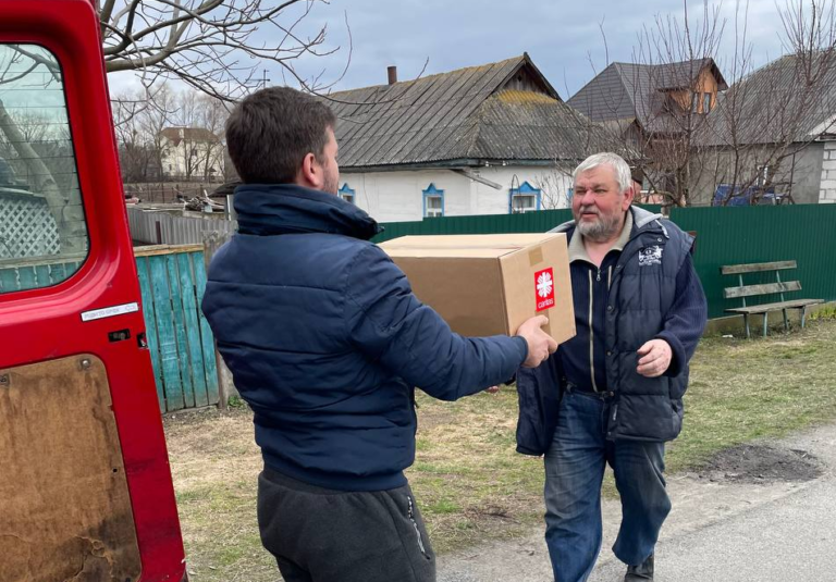 Caritas biedt hulp aan Ukraïne hulp aan oekraïne