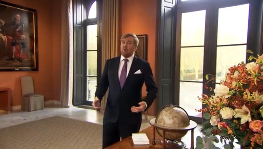 Kerstboodschap Willem-Alexander Kersttoesprask wa