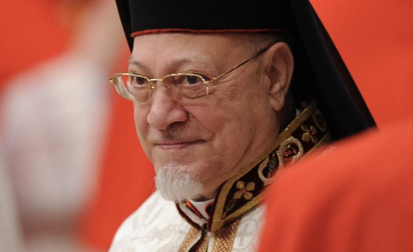 Cardinal from Egypt, Antonios Naguib arrives for the Eucharistic celebration with the new cardinals where they will receive their ring from Pope benedict XVI on November 21, 2010 at St Peter's basilica at The Vatican. 24 Roman Catholic prelates joined the day before the Vatican's College of Cardinals, the elite body that advises the pontiff and elects his successor upon his death. AFP PHOTO / ALBERTO PIZZOLI Cardinal from Egypt, Antonios Naguib arrives for the Eucharistic celebration with the new cardinals where they will receive their ring from Pope benedict XVI on November 21, 2010 at St Peter's basilica at The Vatican. 24 Roman Catholic prelates joined the day before the Vatican's College of Cardinals, the elite body that advises the pontiff and elects his successor upon his death.