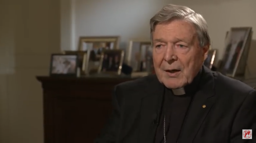 Kardinaal Pell bij EWTN Kardinaal Pell