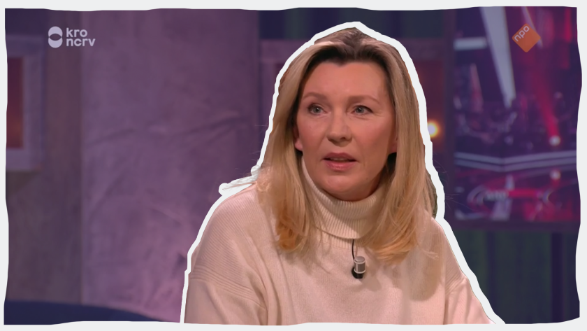 "Heel veel mensen zitten nu in hun broek te schijten", zegt Saskia Noort "Heel veel mensen zitten nu in hun broek te schijten", zegt Saskia Noort