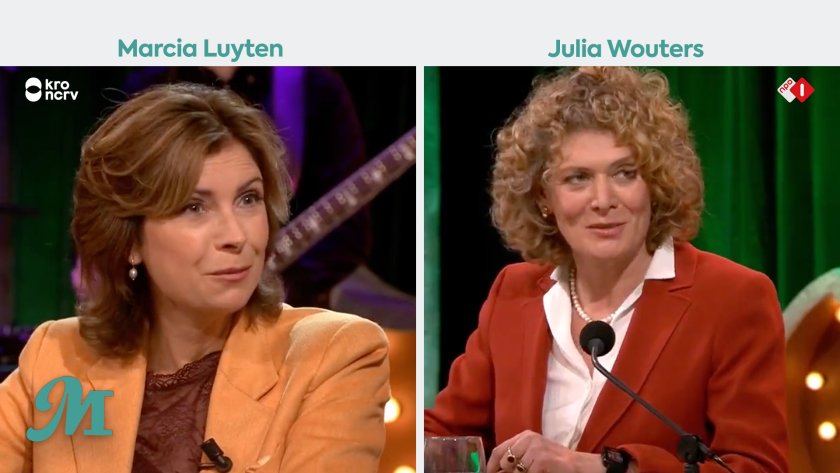 Marcia Luyten en Julia Wouters Marcia Luyten en Julia Wouters