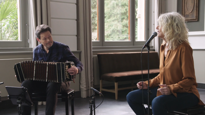 Leoni Jansen en Carel Kraayenhof Leoni Jansen en Carel Kraayenhof
