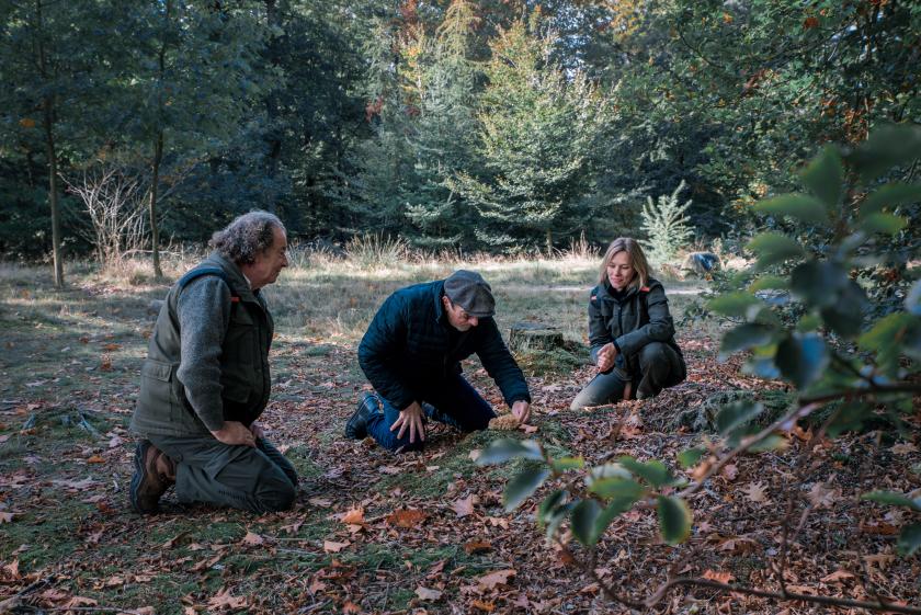 Boswachter Evert, Alain en Marieke Boswachter Evert, Alain en Marieke