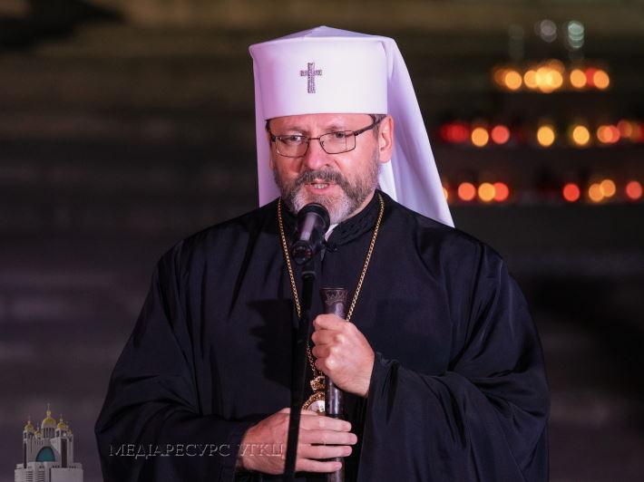 Grootaartsbisschop Svjatoslav Sjevtsjoek van Kiev-Galicië heeft allen die in waar ook ter wereld hebben gedemonstreerd tegen de “Russische agressie” bedankt. Grootaartsbisschop Svjatoslav Sjevtsjoek van Kiev-Galicië heeft allen die in waar ook ter wereld hebben gedemonstreerd tegen de “Russische agressie” bedankt.
