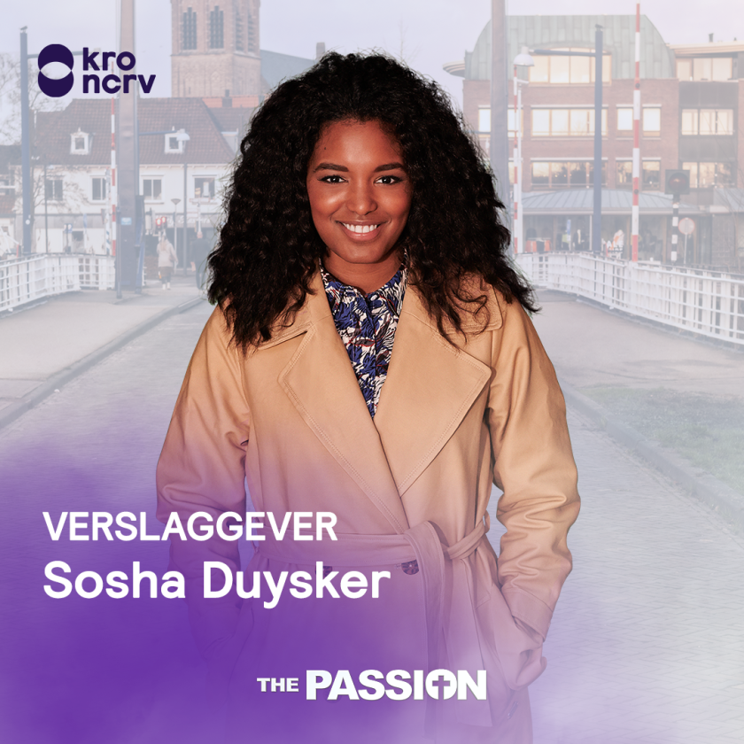 Sosha Duysker in The Passion 2022