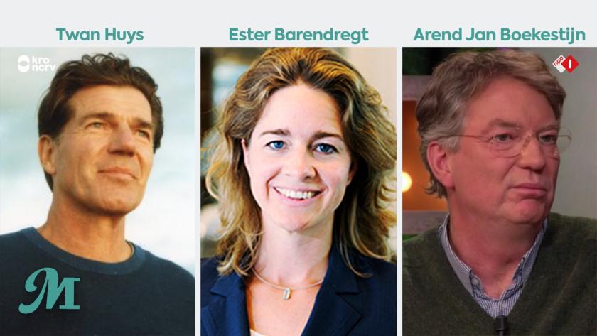 Twan Huys, Ester Barendregt, Arend Jan Boekestijn