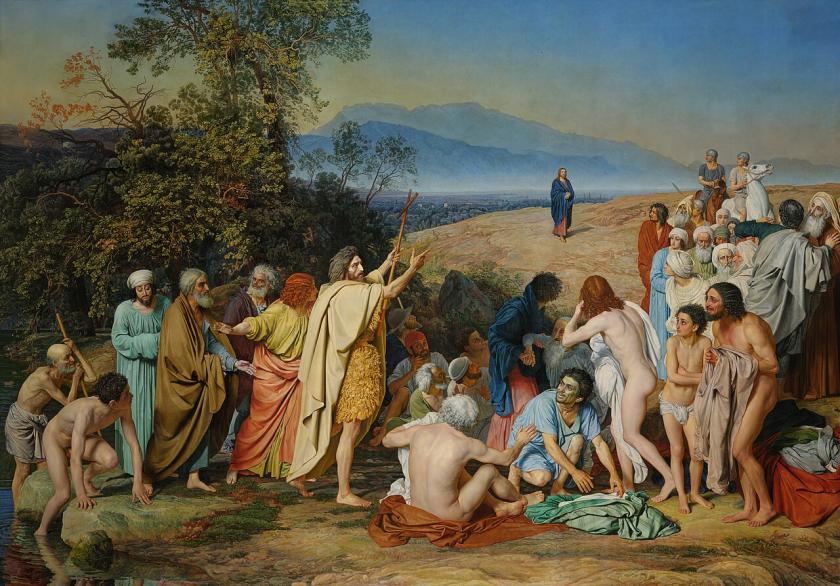 'De verschijning van Christus aan het volk'