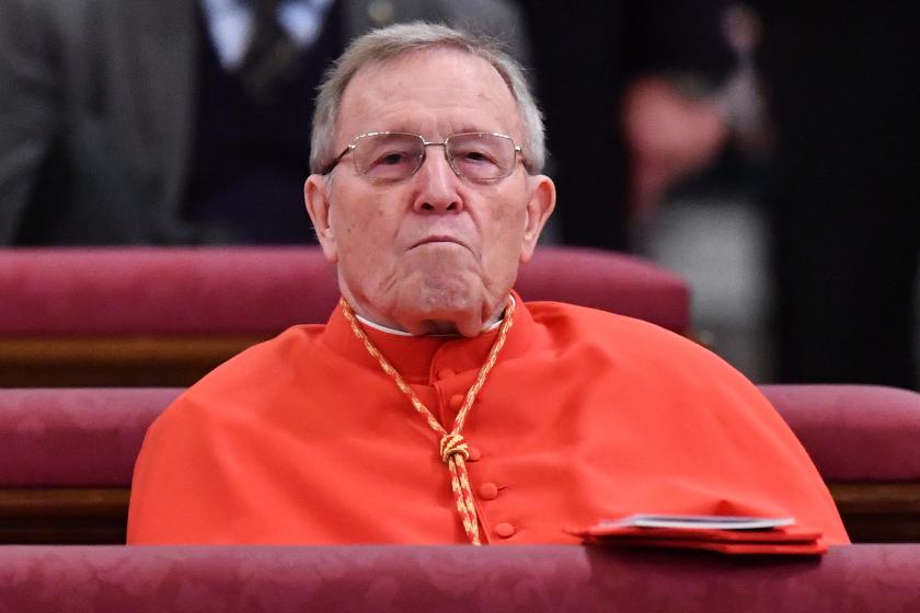 German Cardinal Walter Kasper attends the Pope's Celebration of the Vespers at the basilica St Paul outside the walls on January 18, 2019 in Rome. Alberto PIZZOLI / AFP German Cardinal Walter Kasper attends the Pope's Celebration of the Vespers at the basilica St Paul outside the walls on January 18, 2019 in Rome. Alberto PIZZOLI / AFP