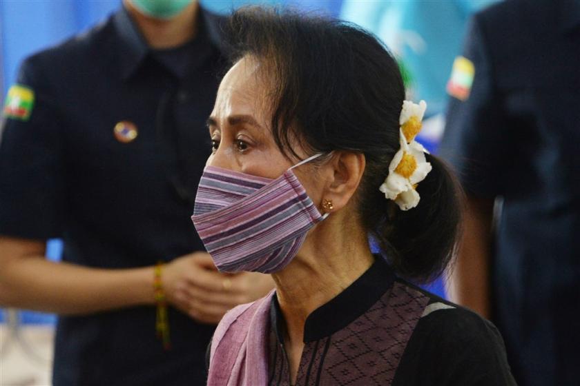 Regeringsleider Aung San Suu Kyi Regeringsleider Aung San Suu Kyi