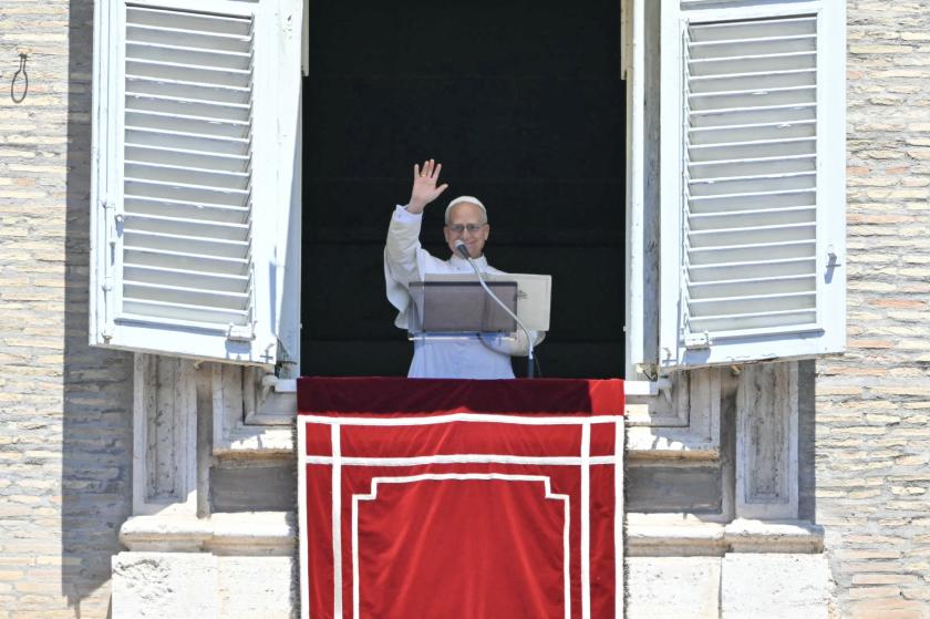 Regina Caeli met paus Leo op 25 mei 2025. Regina Caeli met paus Leo op 25 mei 2025.