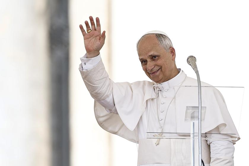 Pope Leo XIV leads the Angelus prayer following Mass on the Solemnity of the Most Holy Trinity, Jubilee of Sports, in Saint Peter's Basilica, in Vatican City, 15 June 2025. EPA/ANGELO CARCONI Pope Leo XIV leads the Angelus prayer following Mass on the Solemnity of the Most Holy Trinity, Jubilee of Sports, in Saint Peter's Basilica, in Vatican City, 15 June 2025. EPA/ANGELO CARCONI
