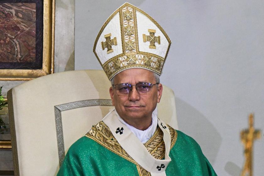 Pope Leo XIV presides over a mass in the Parrocchia Pontificia di San Tommaso da Villanova (Papal Parish of St. Thomas of Villanova) in the summer papal estate in Castel Gandolfo, 40 km southeast of Rome, on July 13, 2025. The newly elected Pope Leo XIV, takes a summer break from July 6 to 20 at the papal palace at Castel Gandolfo, outside Rome, a longtime country residence for pontiffs that Francis declined to use. Tiziana FABI / POOL / AFP Pope Leo XIV presides over a mass in the Parrocchia Pontificia di San Tommaso da Villanova (Papal Parish of St. Thomas of Villanova) in the summer papal estate in Castel Gandolfo, 40 km southeast of Rome, on July 13, 2025. The newly elected Pope Leo XIV, takes a summer break from July 6 to 20 at the papal palace at Castel Gandolfo, outside Rome, a longtime country residence for pontiffs that Francis declined to use. Tiziana FABI / POOL / AFP