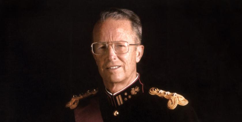 Portrait of Belgian King Baudouin taken in August 1993. Portrait of Belgian King Baudouin taken in August 1993.