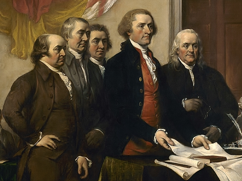 'Founding Fathers'. Beeld: Wikimedia Commons 'Founding Fathers'. Beeld: Wikimedia Commons