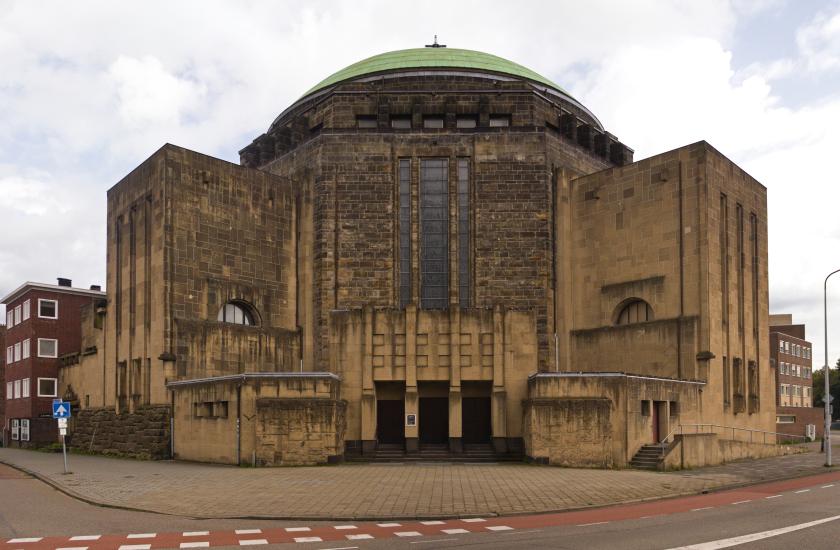 De Koepelkerk in de wijk Wyckerpoort in Maastricht 