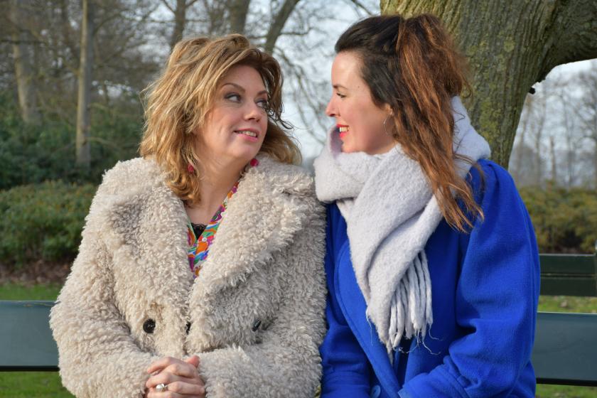 Annemiek Schrijver en Marjon Moed Annemiek Schrijver en Marjon Moed