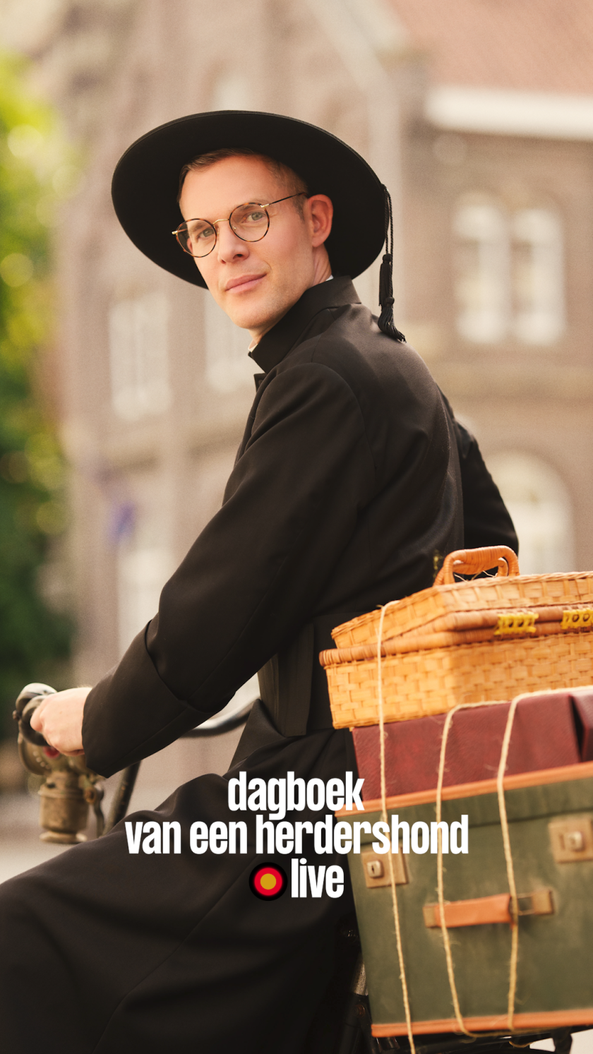 Dagboek van een herdershond met logo verticaal