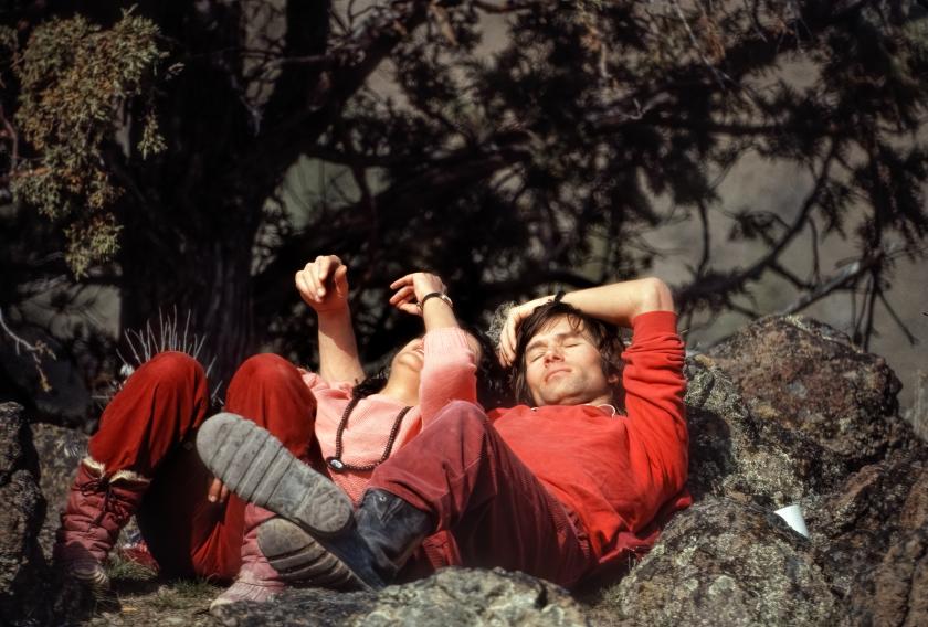 Leden van de commune uit het fotoalbum van Maroesja