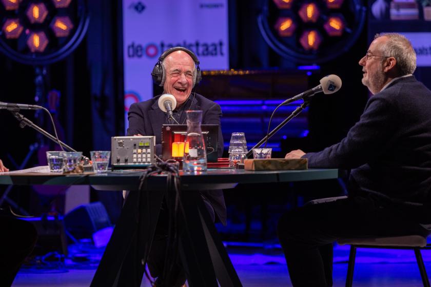 Frits Spits en Ronald Giphart